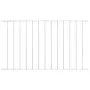 Fence panel with white powder coated steel 1.7x1.25m by vidaXL, fence panels - Ref: Foro24-145226, Price: 50,46 €, Discount: %
