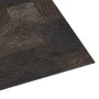 Lama de suelo PVC autoadhesiva marrón estructura madera 5,11 m² de vidaXL, Suelos y moquetas - Ref: Foro24-146611, Precio: 82...