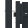 Cancela doble de valla de acero gris antracita 306x200 cm de vidaXL, Puertas de jardín - Ref: Foro24-146353, Precio: 630,68 €...