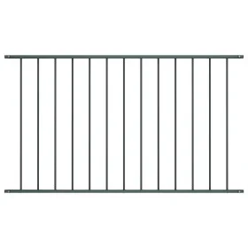 Anthracite gray powder coated steel fence panel 1.7x1.25m by vidaXL, fence panels - Ref: Foro24-145223, Price: 45,53 €, Disco...