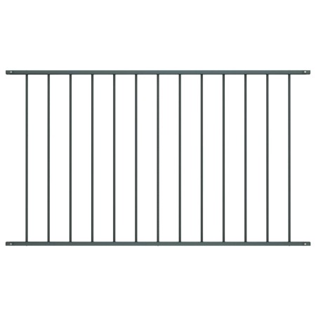 Panel valla acero recubrimiento polvo gris antracita 1,7x1,25m de vidaXL, Paneles de vallas - Ref: Foro24-145223, Precio: 49,...