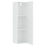 Mueble para TV de madera contrachapada blanco 30,5x30x110 cm de vidaXL, Muebles TV - Ref: Foro24-803362, Precio: 62,96 €, Des...
