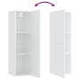Mueble para TV de madera contrachapada blanco 30,5x30x110 cm de vidaXL, Muebles TV - Ref: Foro24-803362, Precio: 62,96 €, Des...