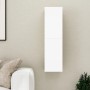 Mueble para TV de madera contrachapada blanco 30,5x30x110 cm de vidaXL, Muebles TV - Ref: Foro24-803362, Precio: 62,96 €, Des...