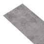 Lamas para suelo de PVC autoadhesivas marrón cemento 4,46m² 3mm de vidaXL, Suelos y moquetas - Ref: Foro24-146575, Precio: 92...