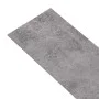 Zementbraune selbstklebende PVC-Bodendielen 4,46 m² 3 mm von vidaXL, Böden und Teppiche - Ref: Foro24-146575, Preis: 90,36 €,...