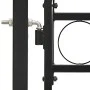 Doppeltüriges Zauntor mit schwarzem Stahlbogen 300x175 cm von vidaXL, Gartentore - Ref: Foro24-146340, Preis: 511,49 €, Rabat...