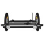 Remolque para bicicleta hierro negro 126x63x34 cm de vidaXL, Remolques para bicicletas - Ref: Foro24-94205, Precio: 71,31 €, ...