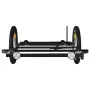 Remolque para bicicleta hierro negro 126x63x34 cm de vidaXL, Remolques para bicicletas - Ref: Foro24-94205, Precio: 68,69 €, ...