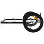 Remolque para bicicleta hierro negro 126x63x34 cm de vidaXL, Remolques para bicicletas - Ref: Foro24-94205, Precio: 71,31 €, ...