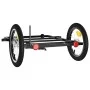 Remolque para bicicleta hierro negro 126x63x34 cm de vidaXL, Remolques para bicicletas - Ref: Foro24-94205, Precio: 68,69 €, ...