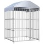 Perrera de exterior con techo 150x150x200 cm de vidaXL, Casetas y cercados para perros - Ref: Foro24-144619, Precio: 421,41 €...
