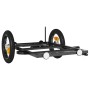 Remolque para bicicleta hierro negro 122x53x28 cm de vidaXL, Remolques para bicicletas - Ref: Foro24-94204, Precio: 64,81 €, ...