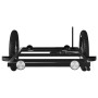 Remolque para bicicleta hierro negro 122x53x28 cm de vidaXL, Remolques para bicicletas - Ref: Foro24-94204, Precio: 64,81 €, ...