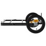 Remolque para bicicleta hierro negro 122x53x28 cm de vidaXL, Remolques para bicicletas - Ref: Foro24-94204, Precio: 64,81 €, ...