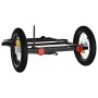 Remolque para bicicleta hierro negro 122x53x28 cm de vidaXL, Remolques para bicicletas - Ref: Foro24-94204, Precio: 64,81 €, ...