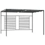 Cenador con techo retráctil antracita 4x3x2,3 m 180 g/m² de vidaXL, Carpas y cenadores - Ref: Foro24-313625, Precio: 344,85 €...