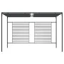 Cenador con techo retráctil antracita 4x3x2,3 m 180 g/m² de vidaXL, Carpas y cenadores - Ref: Foro24-313625, Precio: 344,85 €...
