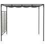 Cenador con techo retráctil antracita 4x3x2,3 m 180 g/m² de vidaXL, Carpas y cenadores - Ref: Foro24-313625, Precio: 352,12 €...
