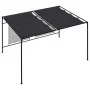 Cenador con techo retráctil antracita 4x3x2,3 m 180 g/m² de vidaXL, Carpas y cenadores - Ref: Foro24-313625, Precio: 344,85 €...
