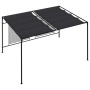 Cenador con techo retráctil antracita 4x3x2,3 m 180 g/m² de vidaXL, Carpas y cenadores - Ref: Foro24-313625, Precio: 352,12 €...
