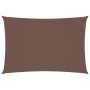 Toldo de vela rectangular tela Oxford marrón 2,5x4,5 m en Sombrillas | Comprar online en Foru.es
