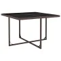Set de comedor jardín 5 pzas y cojines ratán sintético marrón de vidaXL, Conjuntos de jardín - Ref: Foro24-43899, Precio: 263...