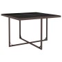 Set de comedor jardín 5 pzas y cojines ratán sintético marrón de vidaXL, Conjuntos de jardín - Ref: Foro24-43899, Precio: 339...