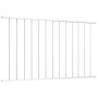 Panel de valla con acero recubrimiento polvo blanco 1,7x0,75m de vidaXL, Paneles de vallas - Ref: Foro24-145224, Precio: 41,4...