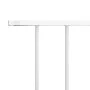 Zaunelement aus weiß pulverbeschichtetem Stahl, 1,7 x 0,75 m von vidaXL, Zaunpaneele - Ref: Foro24-145224, Preis: 38,05 €, Ra...