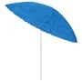 Sombrilla de playa Hawaii azul 300 cm de vidaXL, Sombrillas - Ref: Foro24-314696, Precio: 65,46 €, Descuento: %