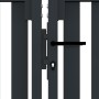 Cancela doble de valla de acero gris antracita 306x125 cm de vidaXL, Puertas de jardín - Ref: Foro24-146350, Precio: 372,96 €...