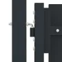 Doppeltes Zauntor aus anthrazitgrauem Stahl, 306 x 125 cm von vidaXL, Gartentore - Ref: Foro24-146350, Preis: 364,68 €, Rabat...