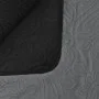 Cubrecama acolchado doble cara 230x260 cm gris y negro de vidaXL, Colchas y edredones - Ref: Foro24-132967, Precio: 19,90 €, ...
