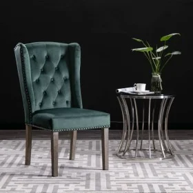 Silla de comedor de terciopelo verde de vidaXL, Sillas de comedor - Ref: Foro24-287952, Precio: 199,77 €, Descuento: %