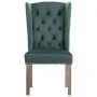 Silla de comedor de terciopelo verde de vidaXL, Sillas de comedor - Ref: Foro24-287952, Precio: 199,77 €, Descuento: %