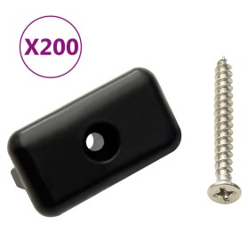 Clips de plataforma con tornillos 200 uds plástico acero inox de vidaXL, Suelos y moquetas - Ref: Foro24-149004, Precio: 30,7...