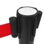 Black iron airport tape barrier 4 units by vidaXL, Safety barriers - Ref: Foro24-149577, Price: 120,64 €, Discount: %