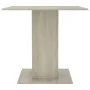 Mesa de comedor de madera contrachapada color roble 80x80x75 cm de vidaXL, Mesas de cocina y de comedor - Ref: Foro24-800255,...