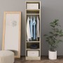 Armario de madera contrachapada color roble 50x50x200 cm de vidaXL, Armarios roperos - Ref: Foro24-800237, Precio: 103,68 €, ...