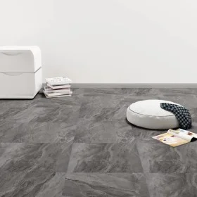 Black self-adhesive PVC floor planks with motifs 5.11 m² by vidaXL, Floors and carpets - Ref: Foro24-144874, Price: 65,55 €, ...