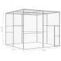 Jaula para gatos acero galvanizado 3x3x2,5 m de vidaXL, Jaulas y habitáculos para animales pequeños - Ref: Foro24-146361, Pre...