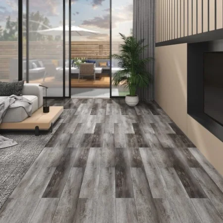Lamas para suelo de PVC autoadhesivas madera a rayas 5,02m² 2mm de vidaXL, Suelos y moquetas - Ref: Foro24-146564, Precio: 63...