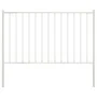 Zaun und Pfosten Paneel Stahl Pulverbeschichtung weiß 1,7x1,25m von vidaXL, Zaunpaneele - Ref: Foro24-145217, Preis: 58,82 €,...