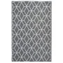 Esschert Design Alfombra de exterior 180x121 cm gris y blanco OC25 de Esschert Design, Protectores para exterior - Ref: Foro2...