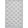 Esschert Design Alfombra de exterior 180x121 cm gris y blanco OC25 de Esschert Design, Protectores para exterior - Ref: Foro2...