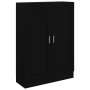 Armario de libros madera contrachapada negro 82,5x30,5x115 cm de vidaXL, Librerías y estanterías - Ref: Foro24-802715, Precio...