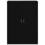 Armario de libros madera contrachapada negro 82,5x30,5x115 cm de vidaXL, Librerías y estanterías - Ref: Foro24-802715, Precio...