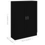 Armario de libros madera contrachapada negro 82,5x30,5x115 cm de vidaXL, Librerías y estanterías - Ref: Foro24-802715, Precio...