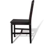 Sillas de comedor 2 unidades madera de pino marrón oscuro de vidaXL, Sillas de comedor - Ref: Foro24-241516, Precio: 117,10 €...